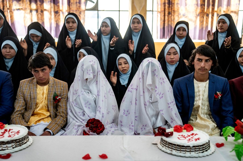 Masovno venčanje u Kabulu, Avganistan, 8. marta