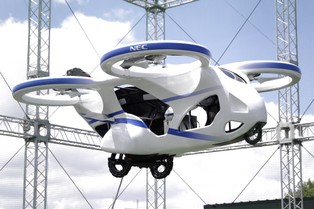 Skrzydlate ambicje Japonii. Latający samochód oderwał się od ziemi [ZDJĘCIA]