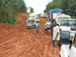 This photo of a road in Liberia was also used by the PDP to tackle Minister of Works and Housing, Babatunde Fashola over his comment on Nigerian roads. (Liberian Observer)