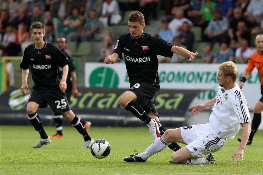 Mimo porażki z GKS Bełchatów piłkarze Cracovii utrzymali się w ekstraklasie