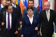 Beata Szydło Jarosław Starzyk Konrad Szymański