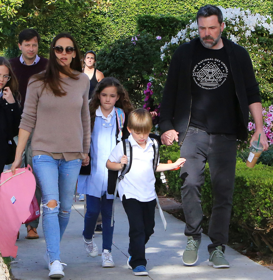 Ben Affleck i Jennifer Garner z dziećmi