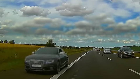 Policja ze Starogardu pokazała nagrania z kamer kierowców. Skala drogowego bandytyzmu poraża - brd24.pl