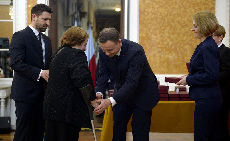 Prezydent Andrzej Duda odznaczył Polaków ratujących Żydów