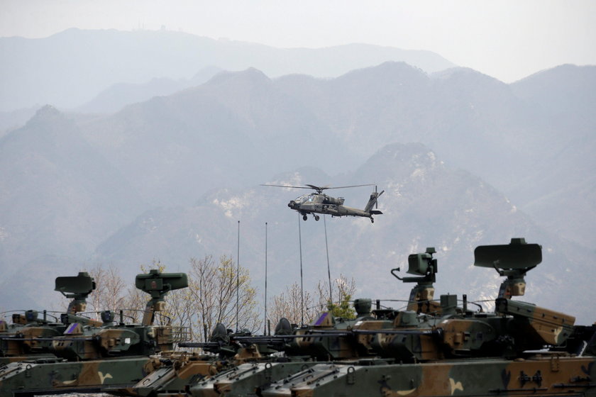 Tak koreańskie wojsko „strzela” do celów USA