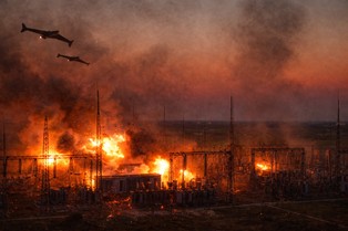 Atak przy polskiej granicy! Rosja uderzyła w największy węzeł energetyczny Europy.
