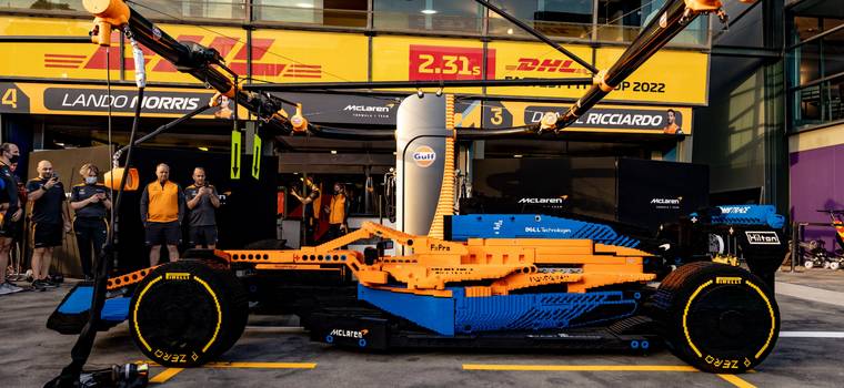 McLaren i Lego zbudowały bolid F1 naturalnej wielkości