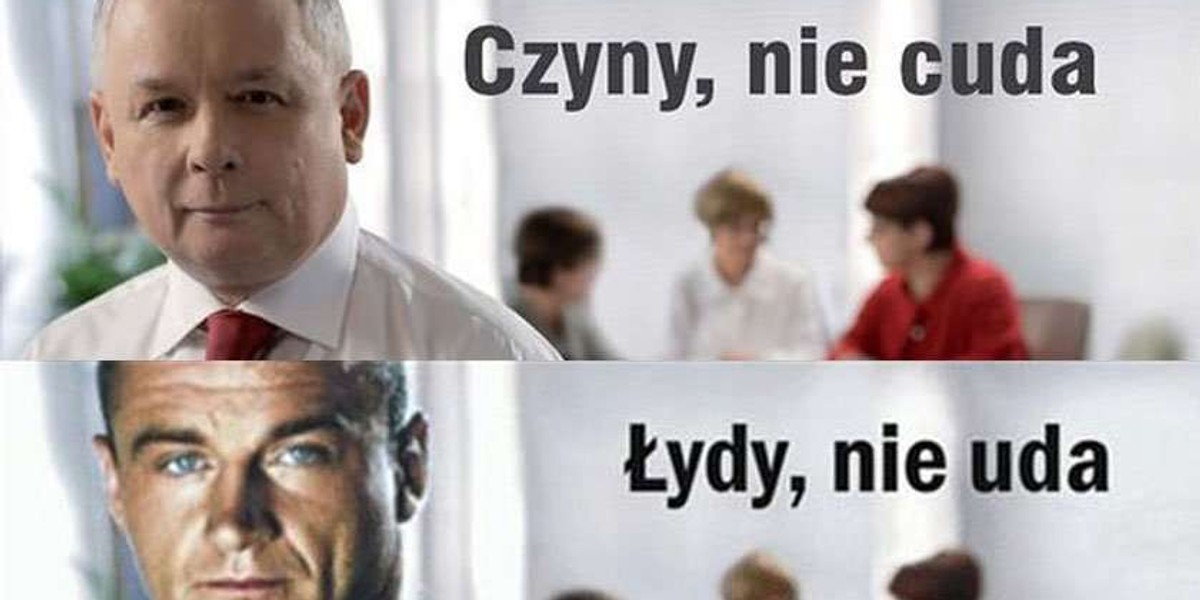 Łydy, nie uda. Pudzian w kampani