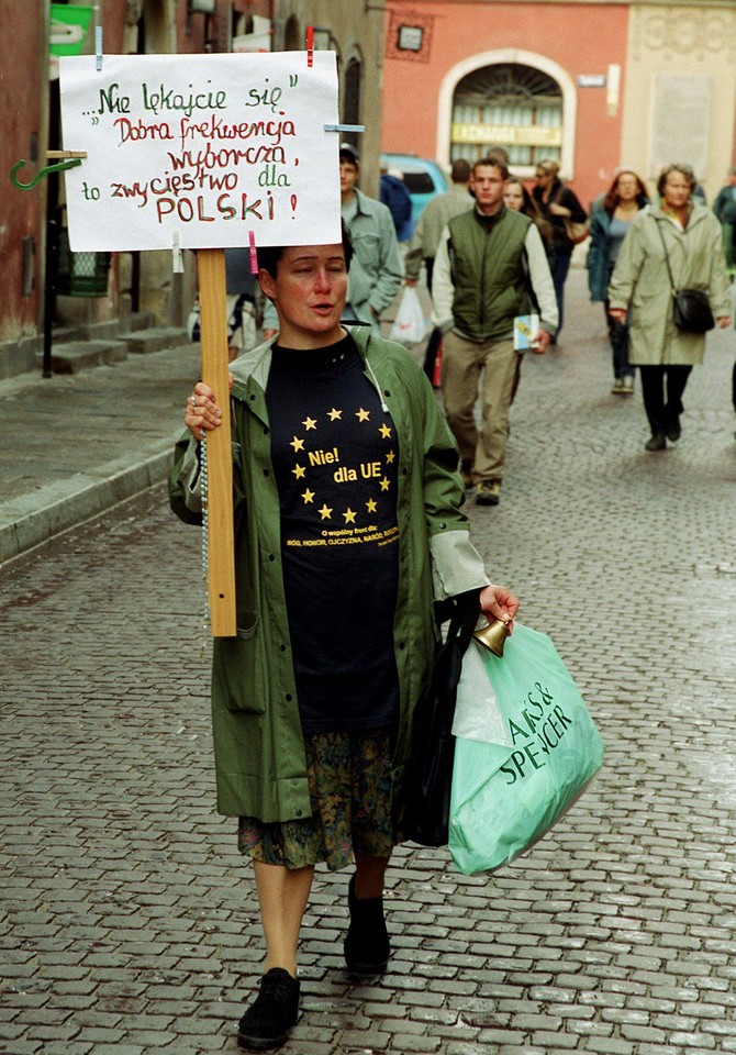 Przeciwniczka wejścia Polski do UE