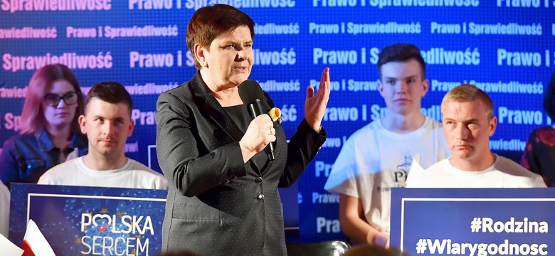 Szydło: Ministrowie, którzy kandydują do europarlamentu, wezmą urlopy