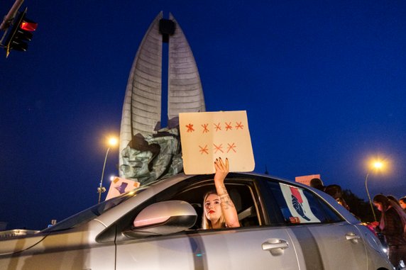 Rzeszów. Protesty w sprawie zaostrzenia prawa aborcyjnego