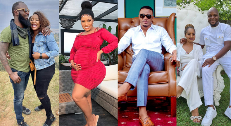 Betty Kyallo, Nick Ndeda, Vera Sidka, Alikiba , Jalang'o and his wife Amina