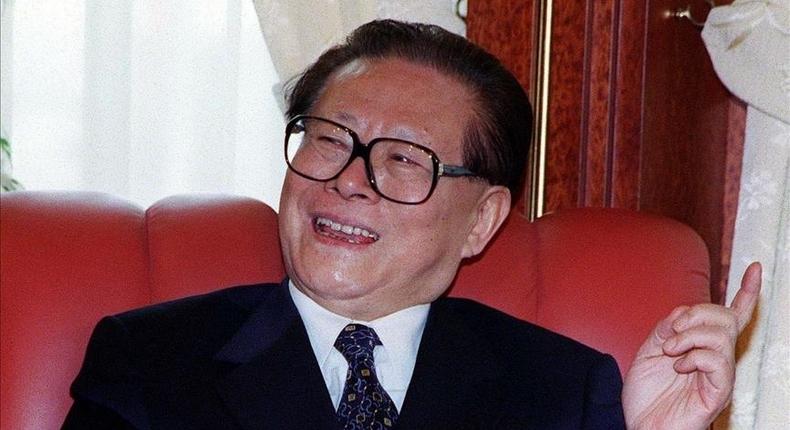 L'ancien président chinois Jiang Zemin