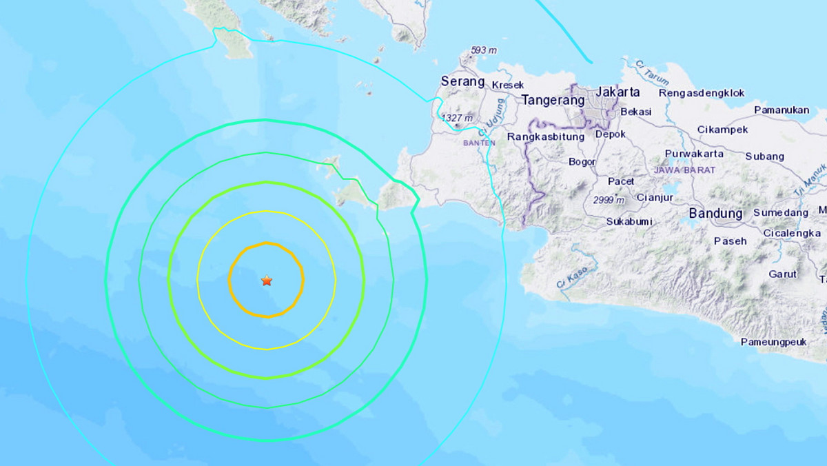 Indonezja: trzęsienie ziemi, możliwe tsunami