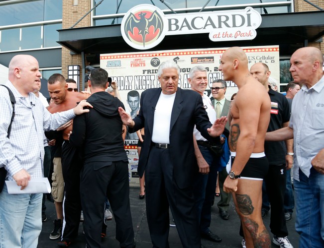 Szpilka i Mollo stanęli na wadze