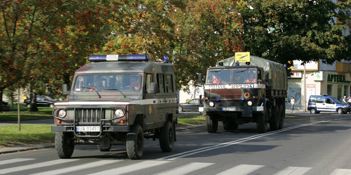 Niebezpiecznymi znaleziskami we Wrześni zajmują się saperzy. Zdjęcie ilustracyjne. 