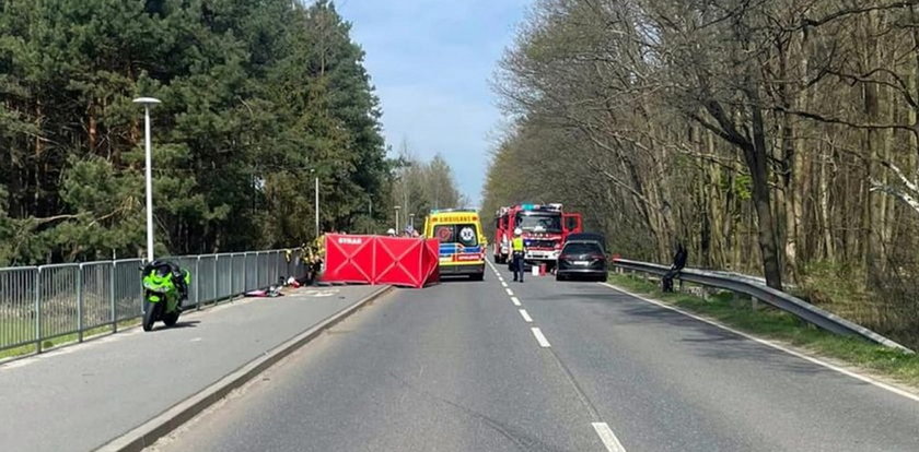 Tragiczne zderzenie dwóch motocyklistów. Nie żyje 27-latek. Szczegóły mrożą krew