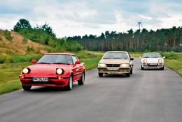 Porsche 924 kontra Opel Monza i Mazda RX-7 - Dość dziwne trio