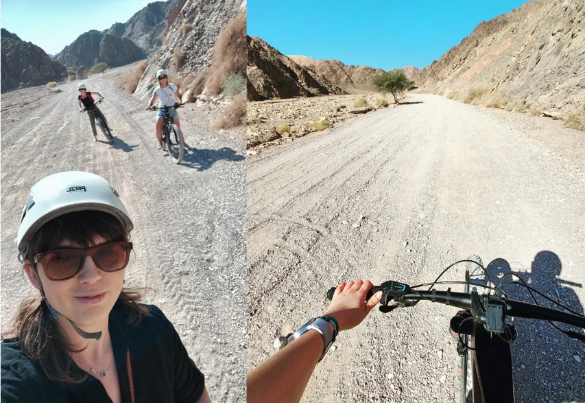 Jazda na rowerze na pustyni to nie tylko dobry trening, ale także spora dawka adrenaliny