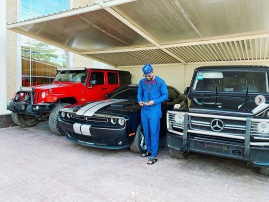 Take a look at Peter Okoye's amazing, exotic cars [Instagram/PeterPsquare] 