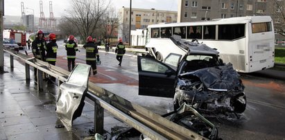 Groźny wypadek szkolnego autokaru. Ranne dzieci!