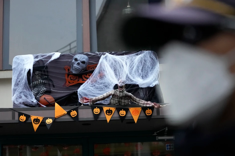 Odavanje pošte žrtvama smrtonosnog stampeda u Seulu, Južna Koreja