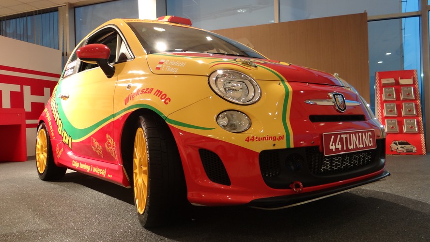 Abarth 500 w wersji rajdowej homologowany w Grupie R3T