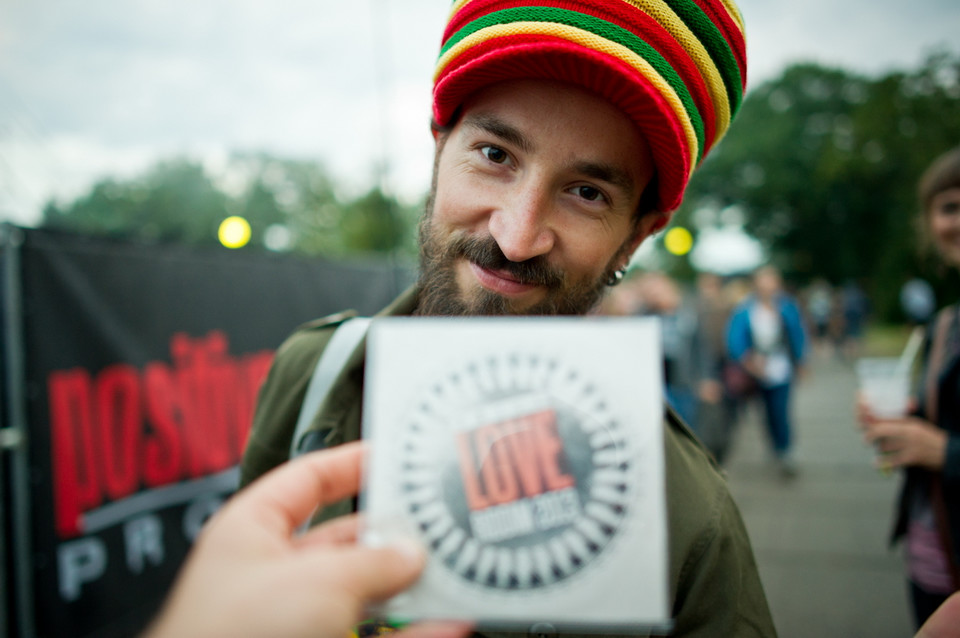 Publiczność pierwszego dnia Ostróda Reggae Festival 2014