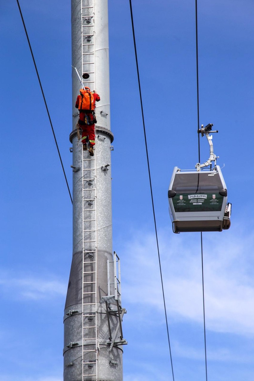 Akcija spašavanja sa gondole