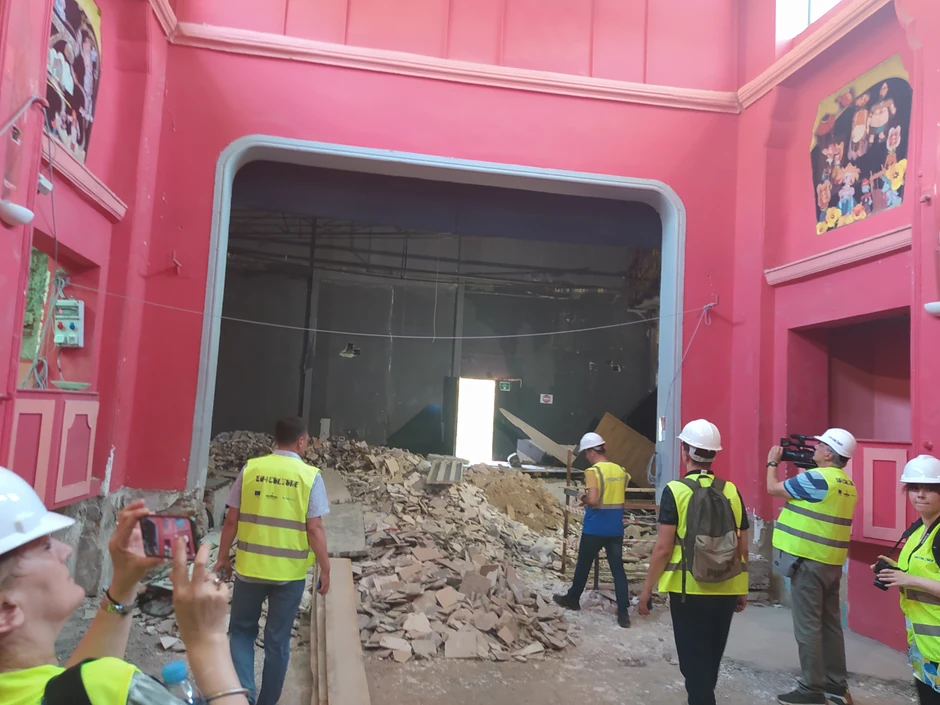 Lutkarsko pozorište koje je uništeno u zemljotresu