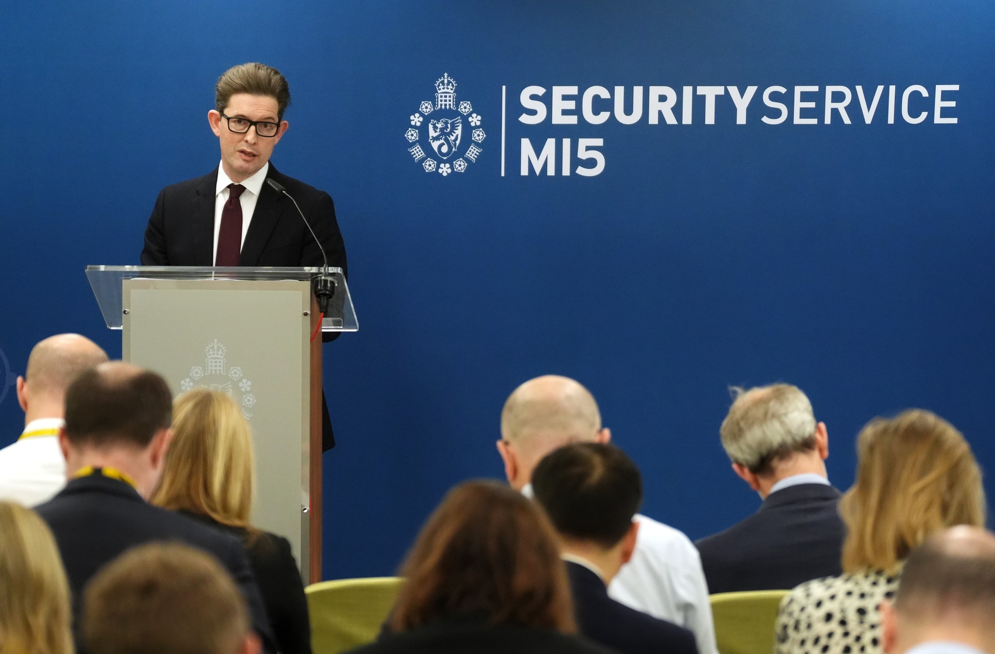 Riaditeľ britskej domácej tajnej služby (kontrarozviedky) MI5 Ken McCallum.