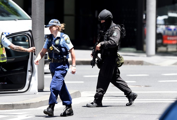 Okolice kawiarni w Sydney