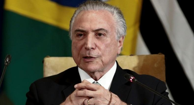 President Michel Temer stood as vice president on the winning ticket of leftist Dilma Rousseff's reelection to the presidency in 2014