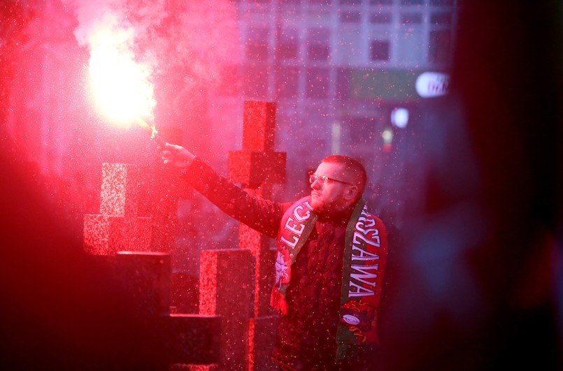 Uroczystości pogrzebowe byłego selekcjonera piłkarskiej reprezentacji Polski Janusza Wójcika