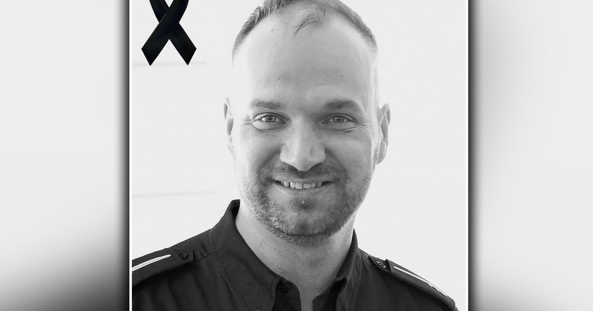 Nie żyje młody policjant ze Szczytna. Rafała Orzoła żegnają koledzy