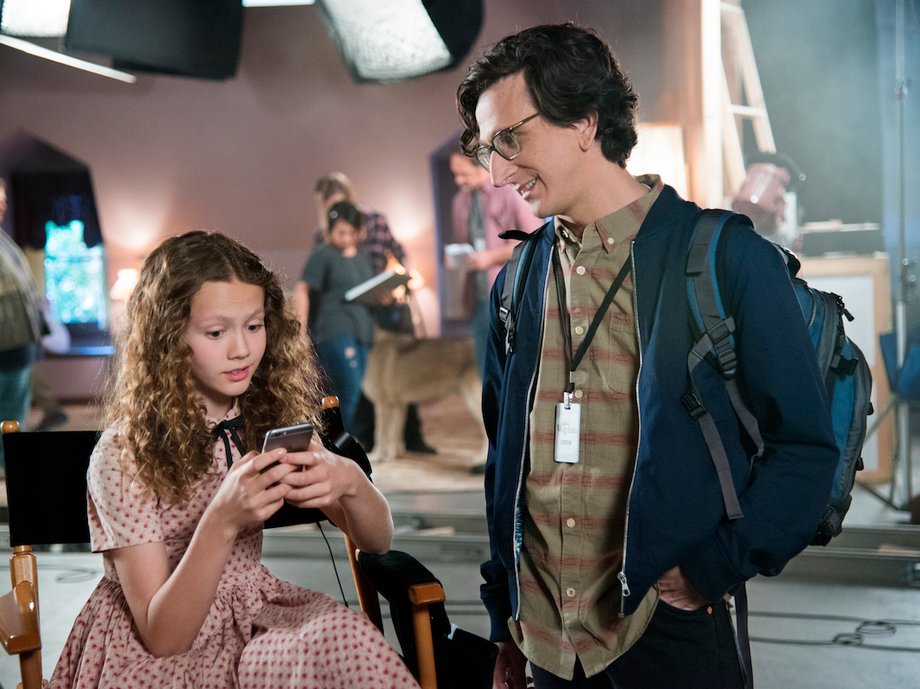 Judd Apatow's daughter, Iris, and Paul Rust.