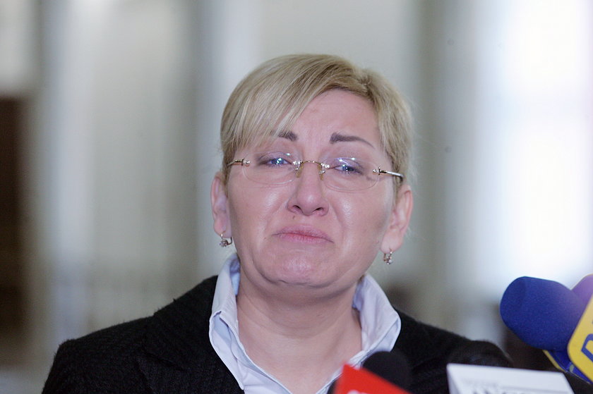 Beata Sawicka płakała w Sejmie