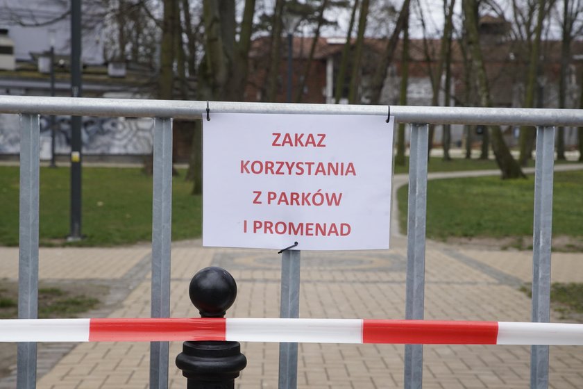 Sopot zamknął plaże, parki i promenady nadmorskie