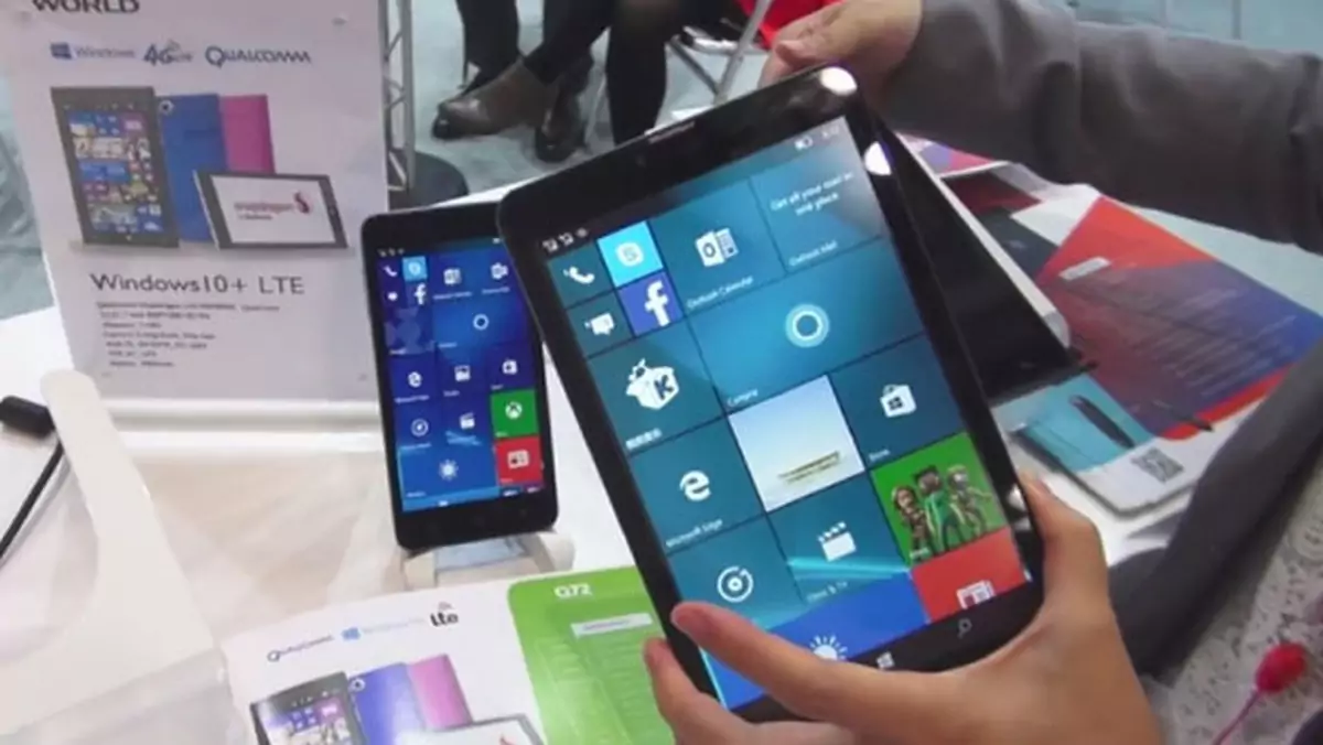 Nadchodzą ośmiocalowe tablety z Windows 10 i LTE 
