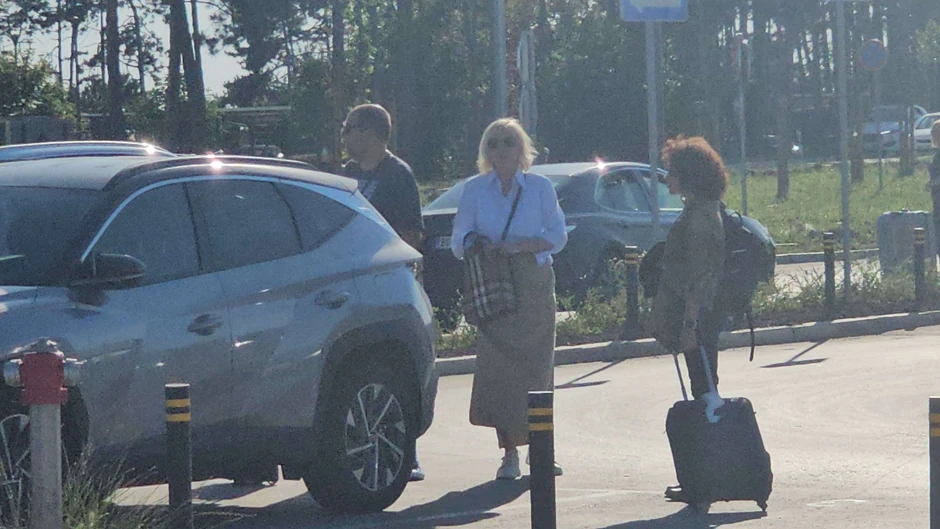 Olivera Kovačević i Borko Stefanović zajedno na aerodromu