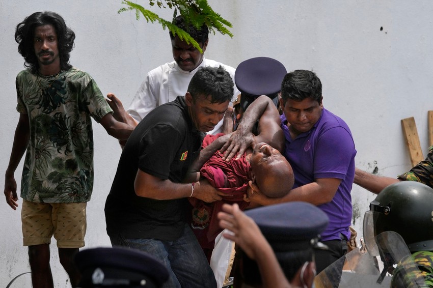 Nasilni protesti na Šri Lanki