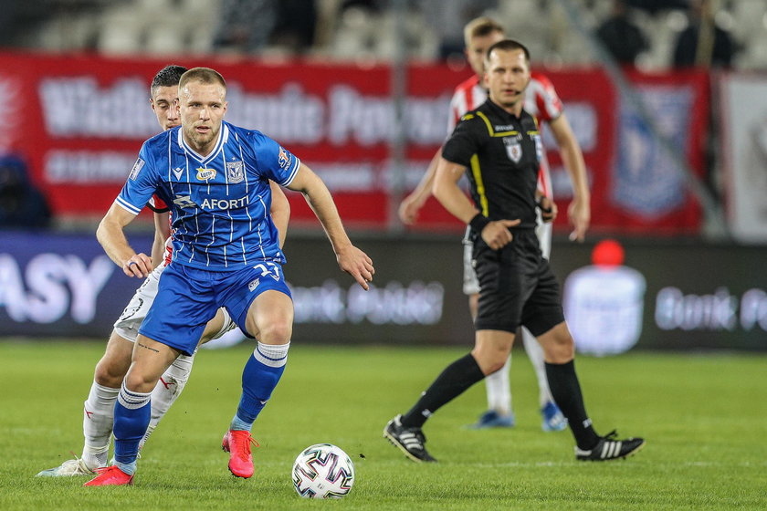 Pilka nozna. PKO Ekstraklasa. Lech Poznan - Lechia Gdansk. 23.02.2020