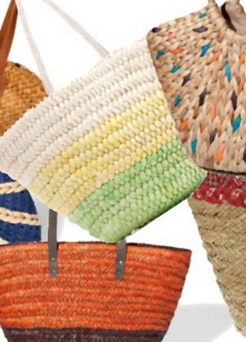 Plecione koszyki - torebki idealne na lato. Zobacz 12 modeli. | Ofeminin
