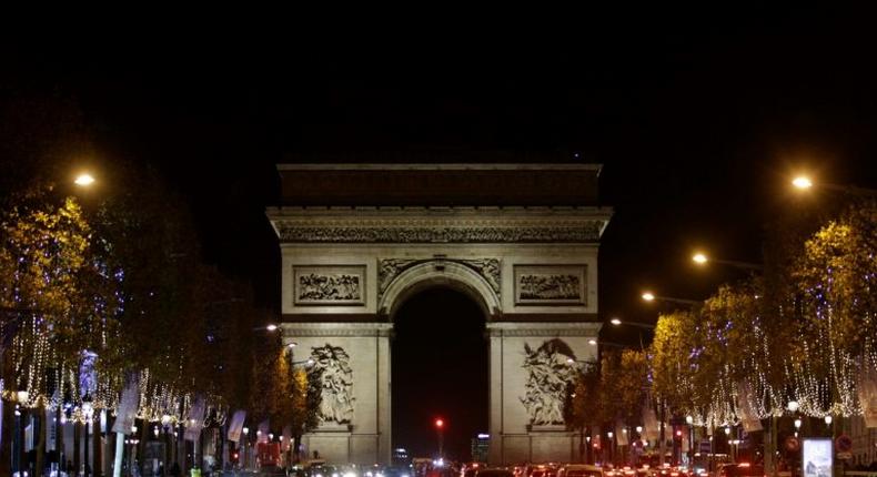 The Champs-Elysees was on a list of potential terror targets in Paris