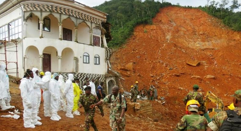 The government of Sierra Leone, one of the poorest countries in the world, has promised relief to more than 3,000 people left homeless