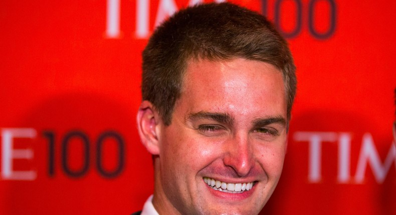 Snap Inc. CEO Evan Spiegel.