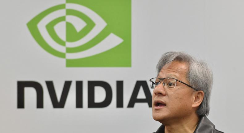 Nvidia CEO Jensen Huang.SAM YEH/AFP via Getty Images