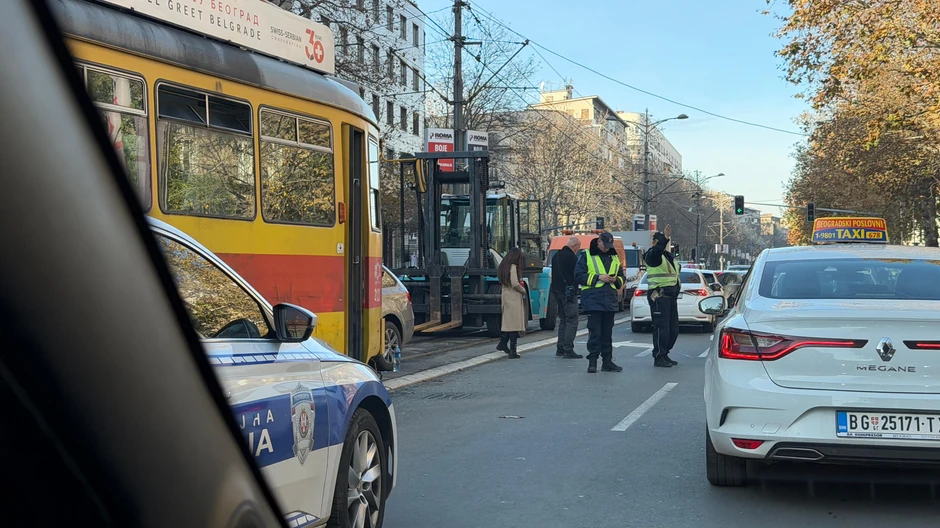 Tramvajski saobraćaj u Bulevaru kralja Aleksandra obustavljen