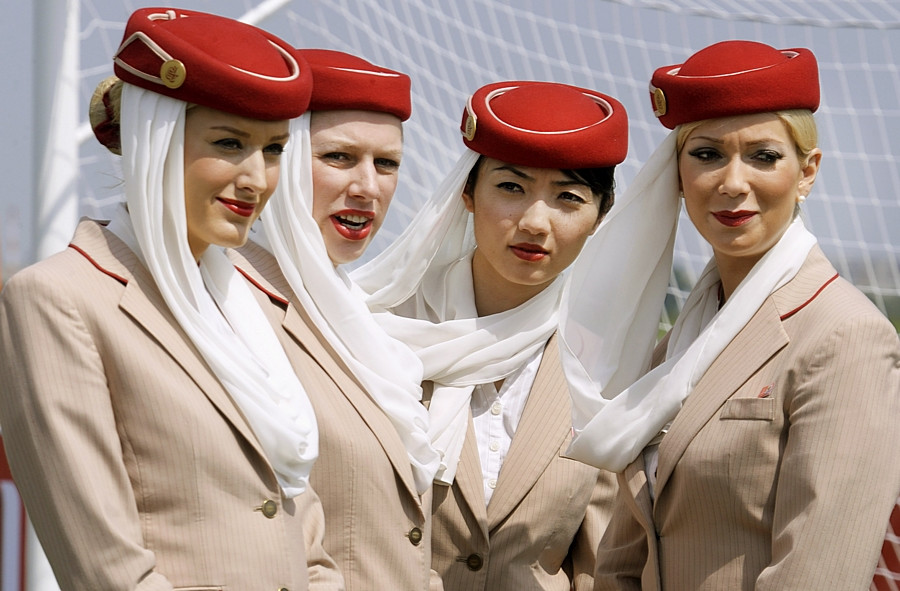 Najseksowniejsze stewardessy świata
