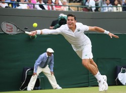 Wimbledon: Milos Raonic w półfinale